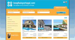 Desktop Screenshot of koophuisportugal.com